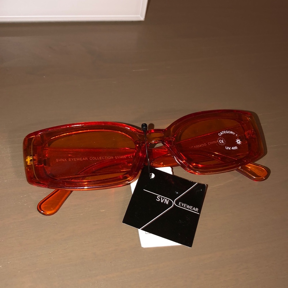 UV 400 Orange Sunglasses